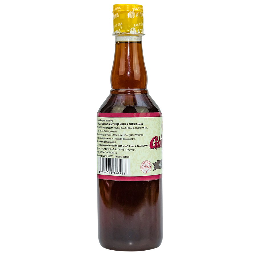 Giấm tiều Long Khang 500ML