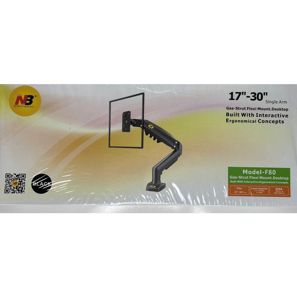 Tay treo màn hình vi tính  North Bayou F80 phù hợp màn hình 17inch - 30inch