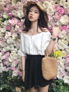 [order về sau 7-10 ngày] Áo trễ vai