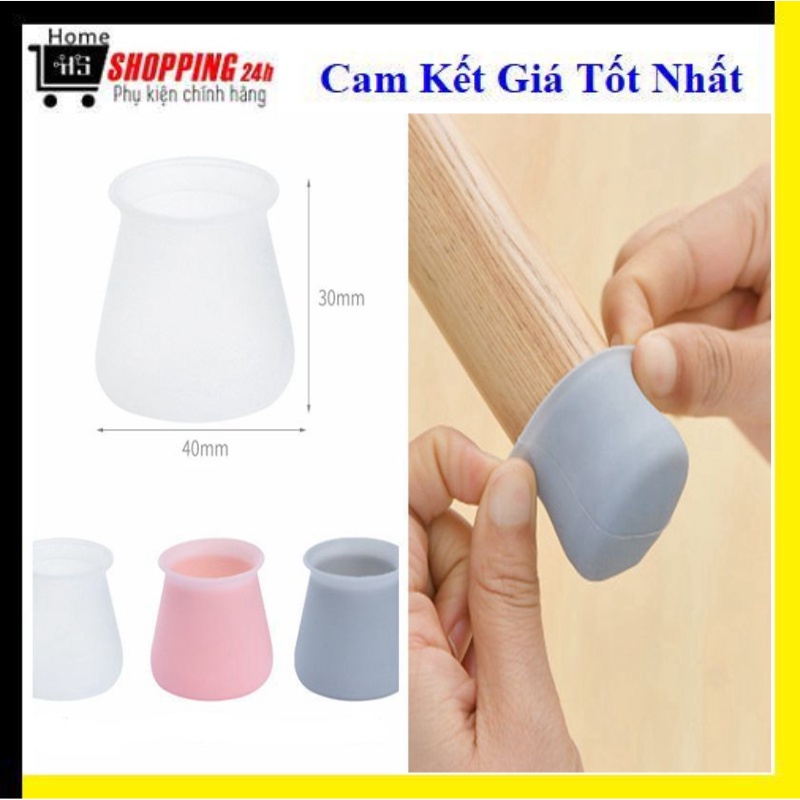 Combo 10 nút sillicon bịt chân bàn/ghế chống trơn trượt an toàn , tiện dụng