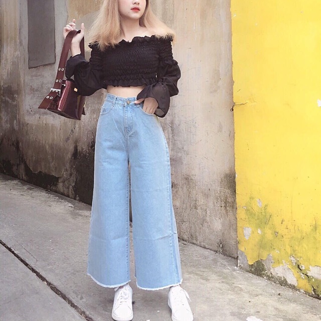 Quần jean ống rộng ❤️❤️