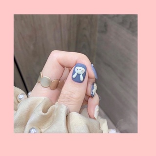 Móng up nailbox thỏ & nơ tím