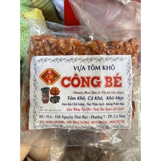 Tôm khô cà mau công bé -500gram / gói