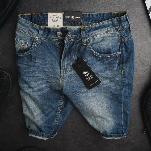 Quần Short Jean Nam VNXK Co Giãn, Không Phai, Không Bai | BigBuy360 - bigbuy360.vn