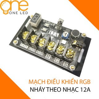 Mạch điều khiển Led 7 màu RGB NHÁY THEO NHẠC OneLED 12A