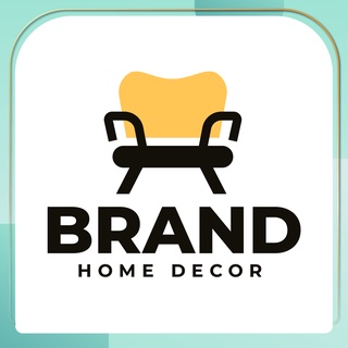 Mẫu logo hình ghế sofa cho cửa hàng nội thất - Thiết kế theo yêu cầu, Banner trang trí cho các shop online