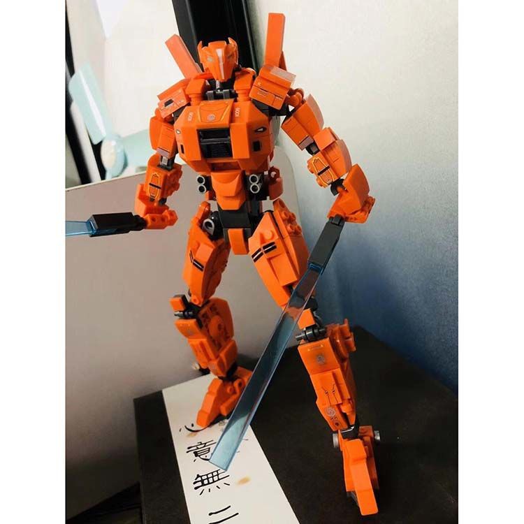 ™Thiết bị lắp ráp mô hình mech chính hãng của Pacific Rim 2 Vengeance Rangers Đồ chơi giáo dục trẻ em Ren Gundam