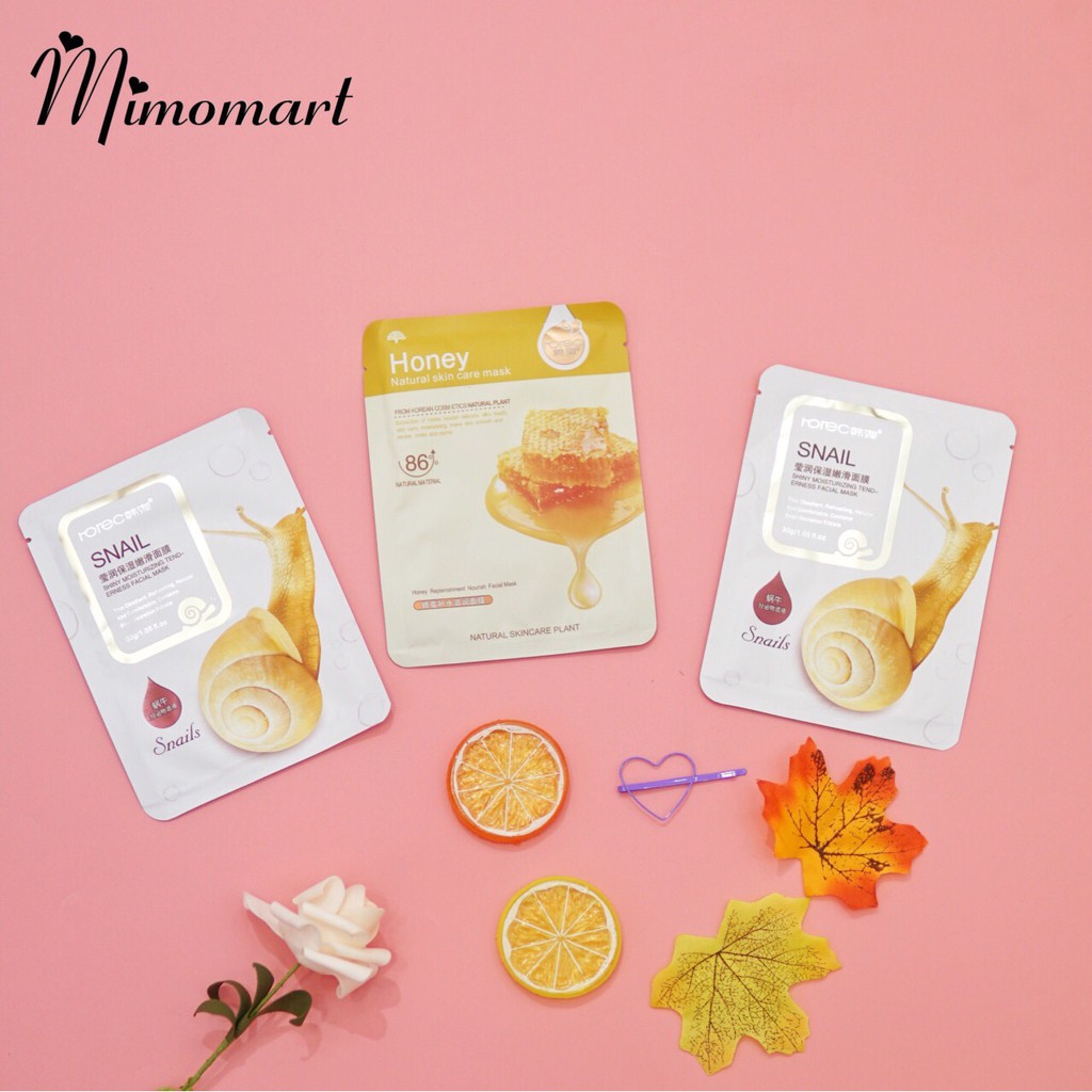 Mặt nạ 9 loại Trái Cây Rorec Natural skin care mask