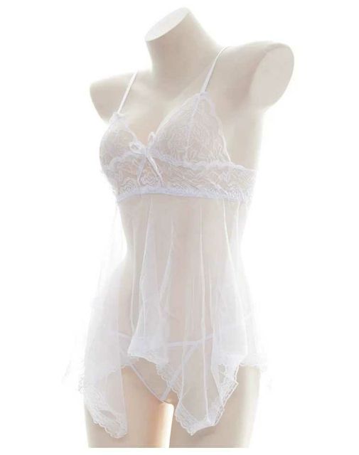 L022 - Váy ngủ đuôi cá xuyên thấu siêu rẻ