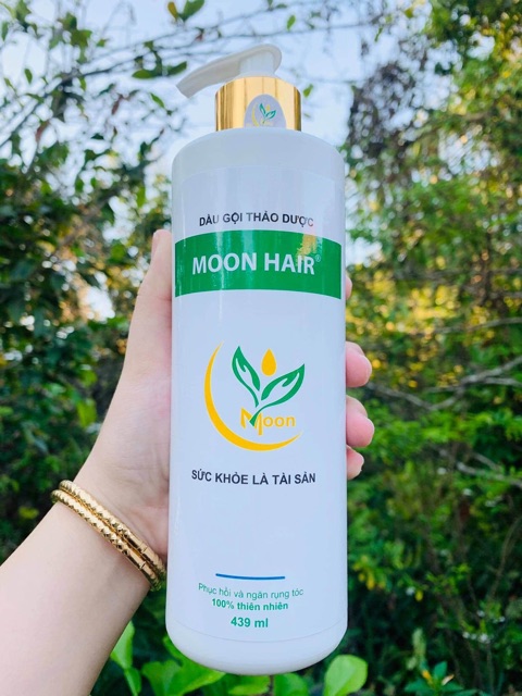 Dầu Gội Thảo Dược Moon Hair Chính Hãng⚡️FREE SHIP⚡️trị rụng và kích mọc tóc 439ml | BigBuy360 - bigbuy360.vn