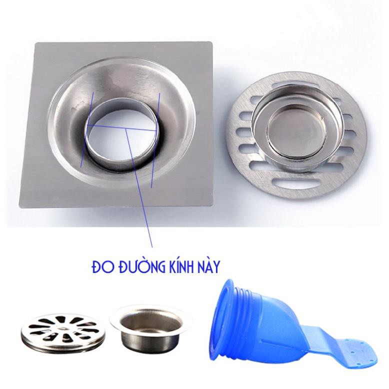 Chặn Hôi Cống Phụ kiện Silicone lắp thoát sàn chống mùi hôi ngăn vi khuẩn trào ngược lên