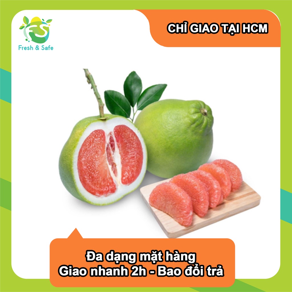 [CHỈ GIAO HCM] Bưởi da xanh - trái 1.5kg