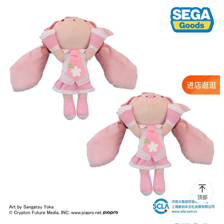 Gấu bông Hatsune Miku Sakura