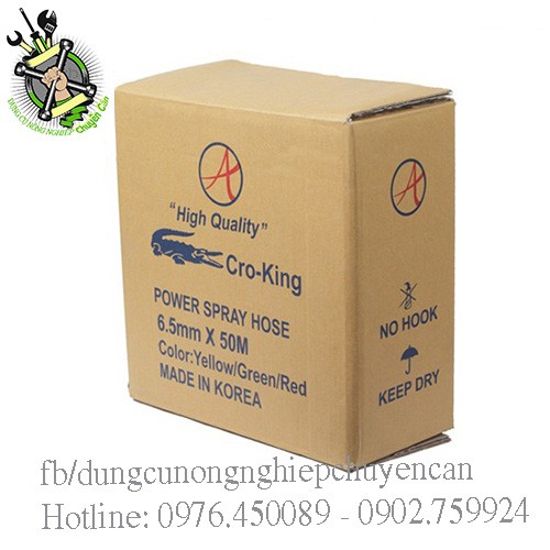 Dây phun áp lực Hàn quốc Cro/King -Hose 6.5-8.5