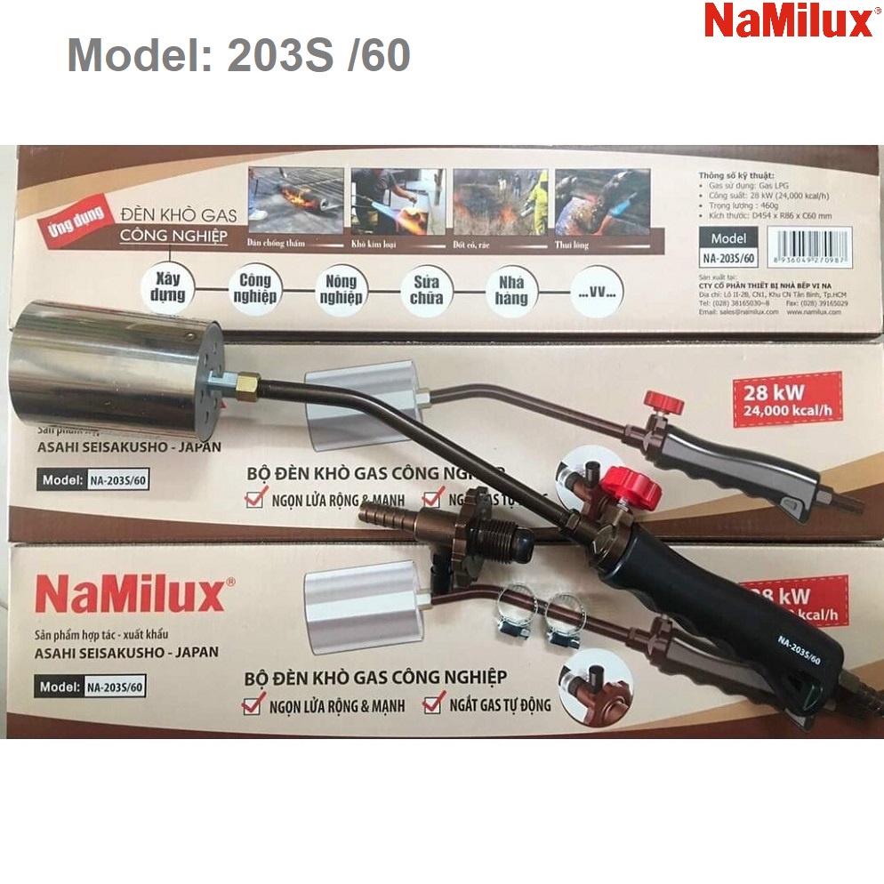 Đèn khò gas công nghiệp Namilux