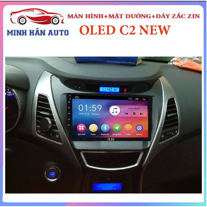 TẶNG VIETMAP S1-COMBO màn hình OLED C2 NEW kèm dưỡng cho xe HUYNDAI ELANTRA 2014, phụ kiện xe ô tô, camera giám sát ô tô