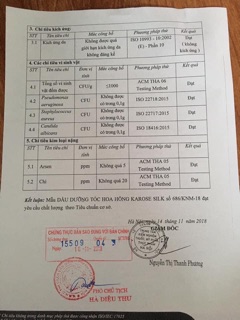 Dầu dưỡng tóc hoa hồng Karose Silk
