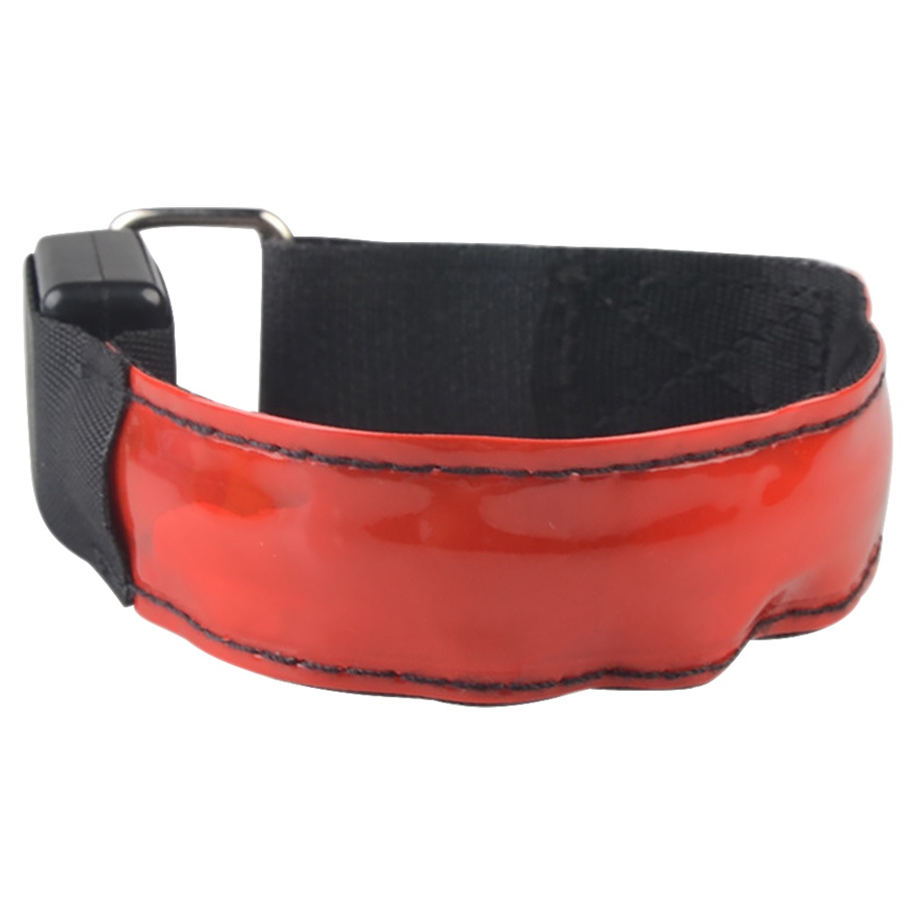 Arm Band Reflective Rechargeable Running LED Armband Adjustable Night Safety Luminous Band