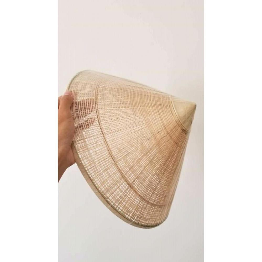 Xưởng sx- Nón lá tre đan thưa làm decor chụp ảnh  đẹp và duyên dáng - Tre VN