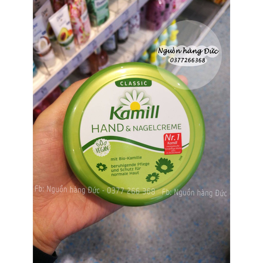 Kem dưỡng da tay Kamill Đức Date mới! CHUẨN Đức - Nguồn hàng Đức