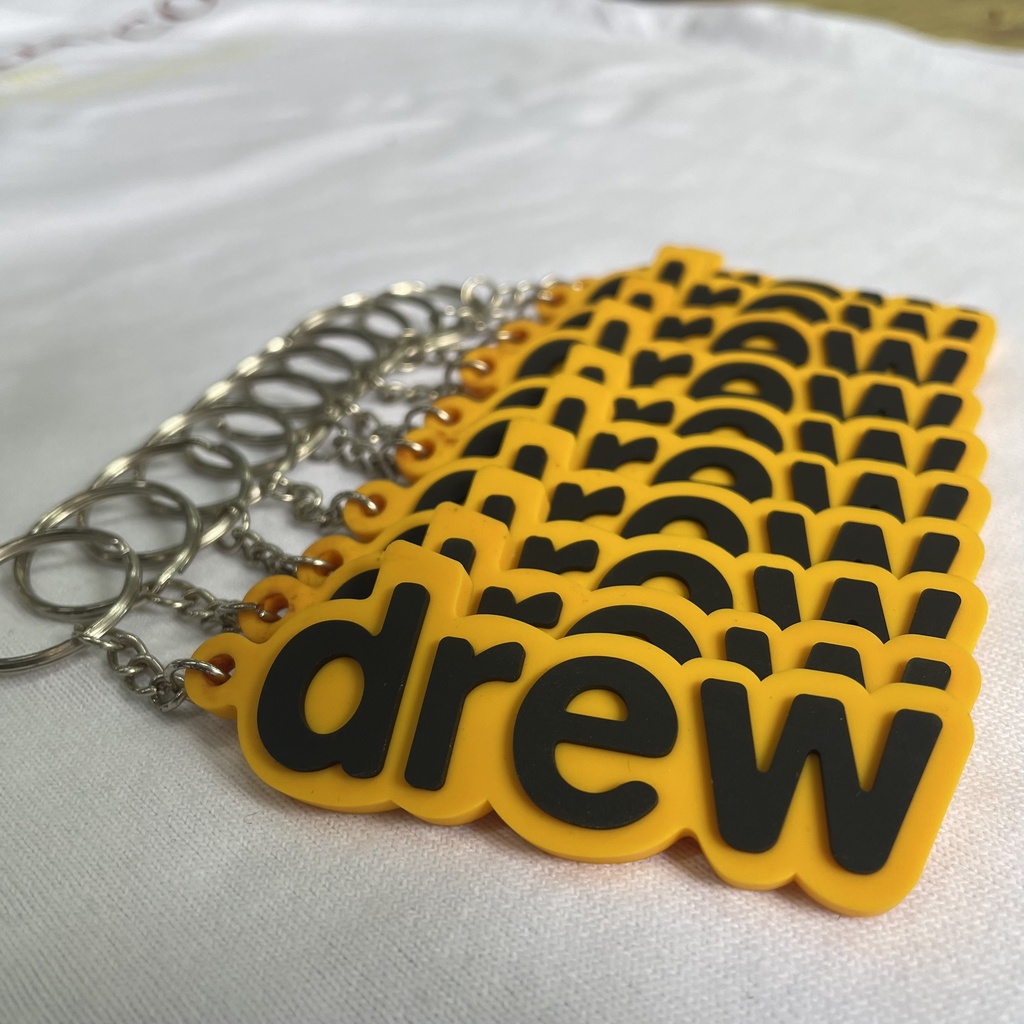 Móc khoá Drew YGGENZ, móc khoá cao su dẻo DREW cao cấp