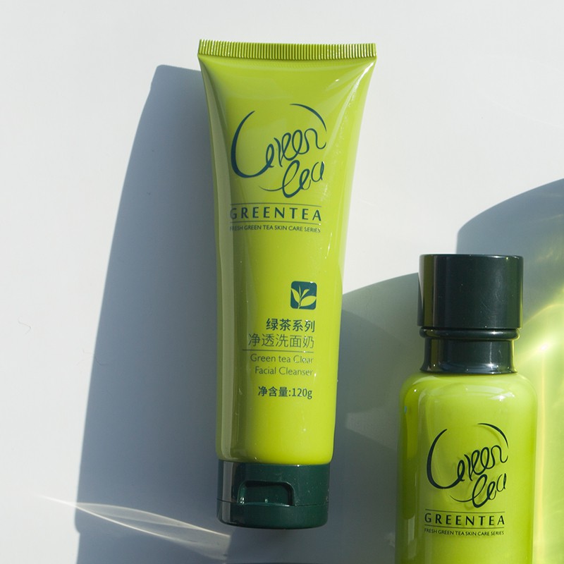 Sữa Rửa Mặt LAIKOU 120g Chiết Xuất Trà Xanh Kiềm Dầu Chăm Sóc Da Hiệu Quả