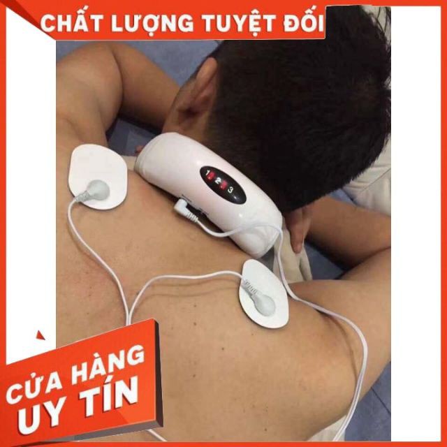 Máy massage cổ vai gáy bằng xung điện làm giảm đau mỏi , chăm sóc sức khỏe