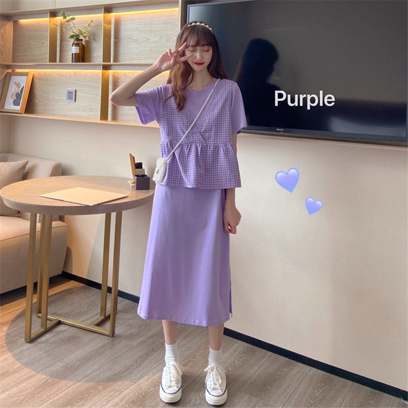 Đầm Perty màu trơn xẻ tà/ Áo khoác vest Perty thời trang mùa hè cho nữ