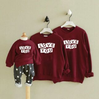 ÁO GIA ĐÌNH ÁO ĐỒNG PHỤC DÀI TAY CHẤT NỈ BÔNG DÀY DẶN ĐỦ MÀU ĐỦ SIZE 8-100KG(video quay sp bất kỳ tại xưởng)