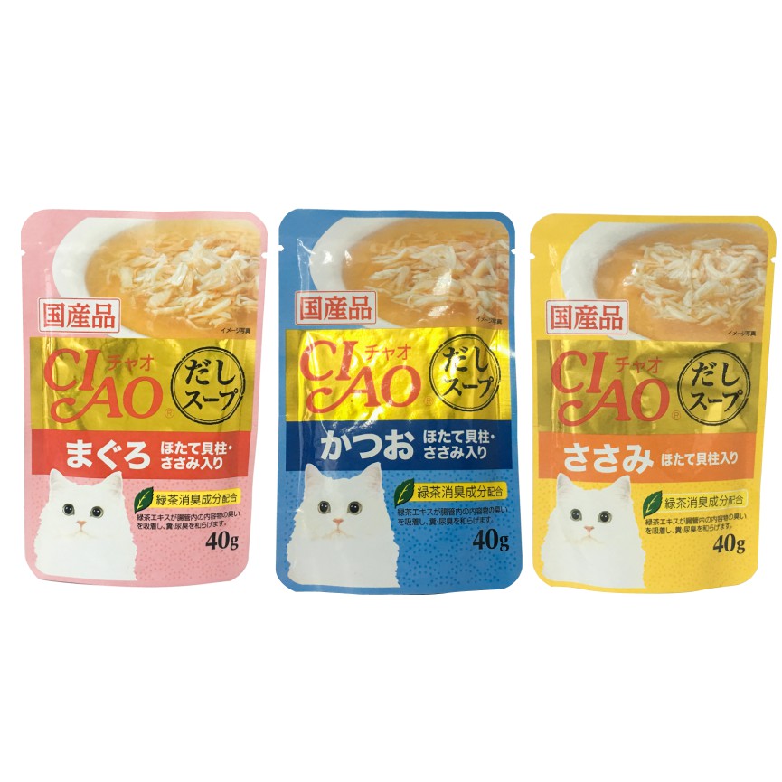 PATE CIAO CHO MÈO DẠNG SÚP - 40G