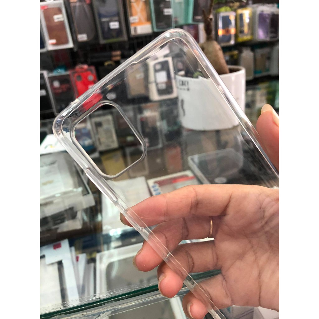 Ốp Lưng Silicon Dẻo Trong Suốt Giá Rẻ Cho Samsung Galaxy Note 10 Lite
