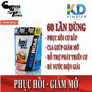 Phục hồi cơ giảm mỡ best bcaa 60 lần dùng