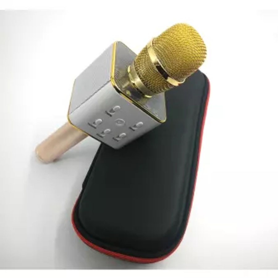 [Giá Hủy Diệt] Micro Hát Karaoke, Kèm Loa Bluetooth Q7