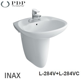 Lavabo treo tường Inax L-284V hàng Chính Hãng bảo hành chính hãng 10 năm