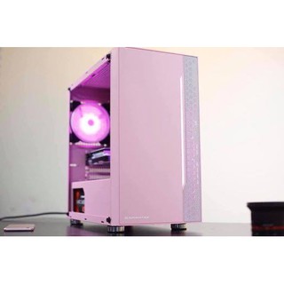 Vỏ case máy tính Xigmatek Gemini Queen | Kính cường lực | Hỗ trợ lắp main M-ATX, RGB STRIP