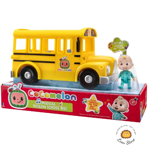 Đồ chơi Cocomelon xe bus vàng, school bus có nhạc