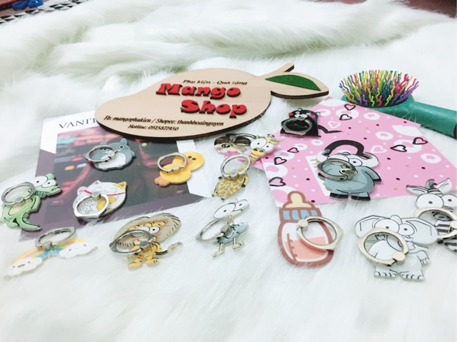 Iring hoạt hình cute ( Ảnh tự chụp )