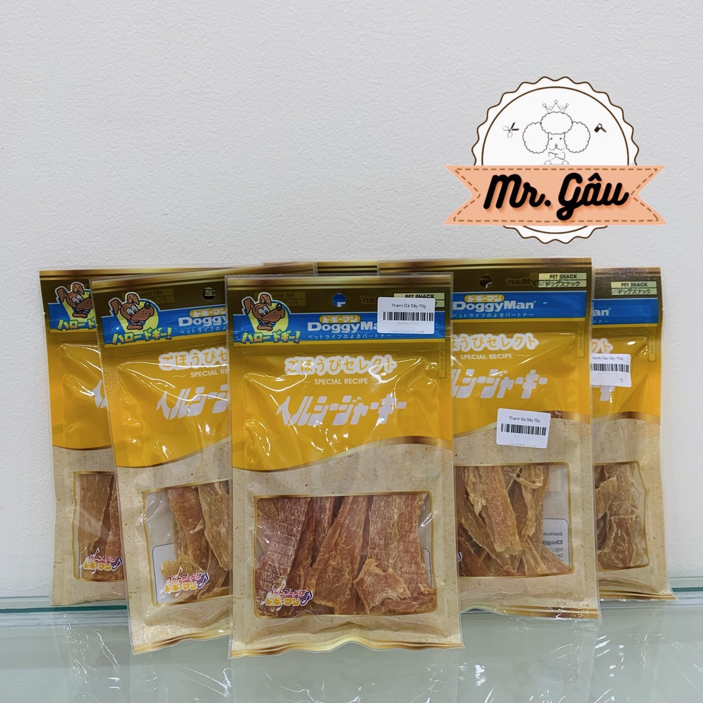 [Bánh thưởng} Thanh Gà Sấy DoggyMan Snack Cho Chó (70g)