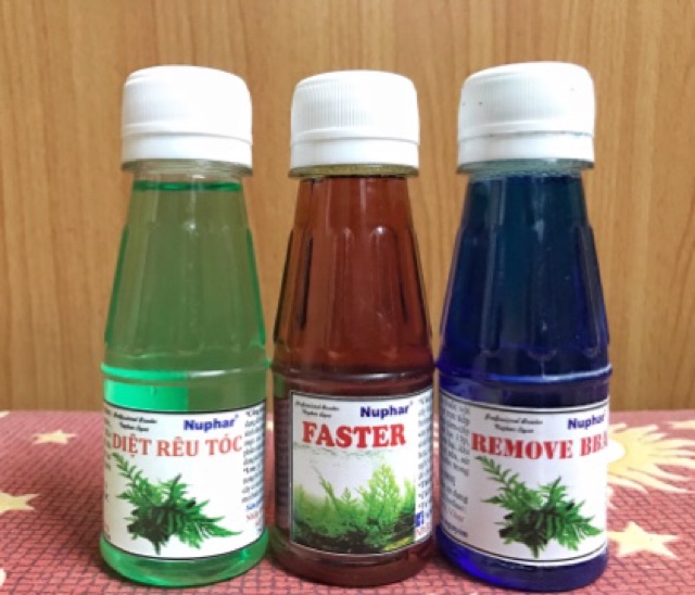 BỘ 3 DIỆT RÊU KÍCH RỄ CÂY NUPHAR CHO HỒ THỦY SINH