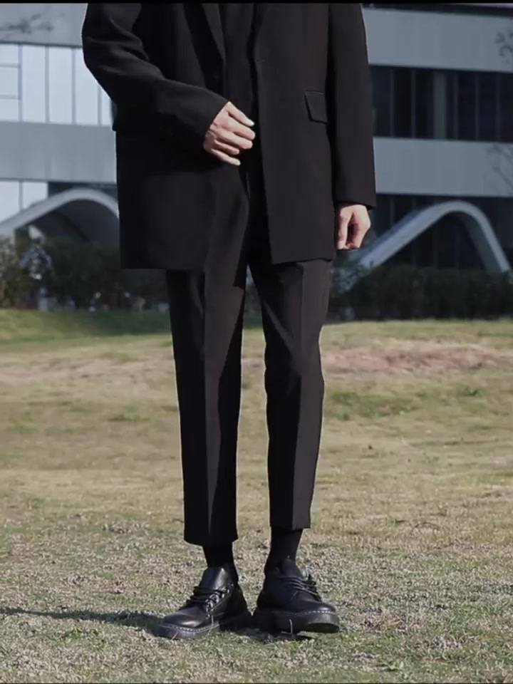 Quần âu cạp cao nam Vettino quần âu nam cạp cao co dãn thấm hút chống xù chống nhăn co dãn nhẹ | BigBuy360 - bigbuy360.vn