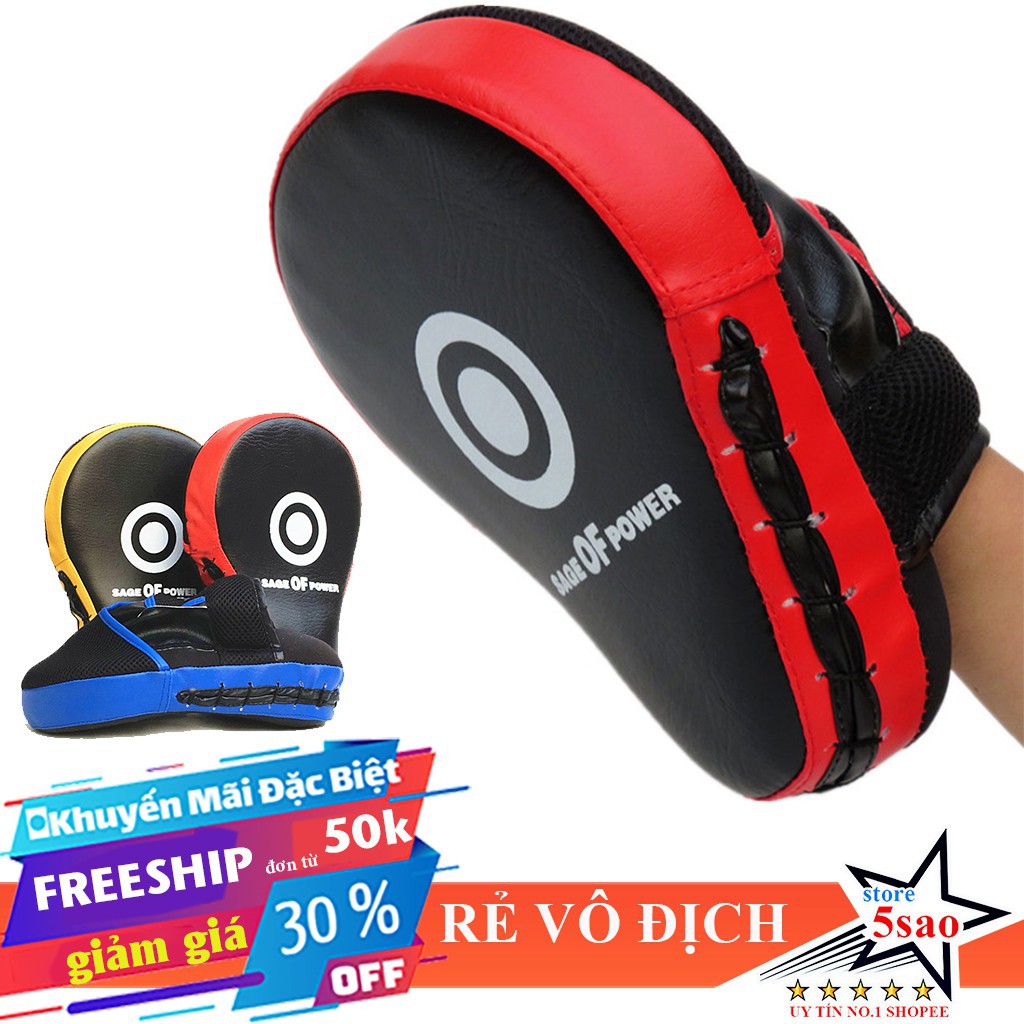 🎁 Đích đấm tròn bền đẹp ⚡FREESHIP⚡ đỡ bàn tay tập võ giá rẻ