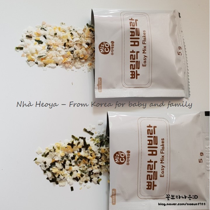 GIA VỊ KHÔ RẮC CƠM, CHÁO CHO BÉ MIZNCO HÀN QUỐC