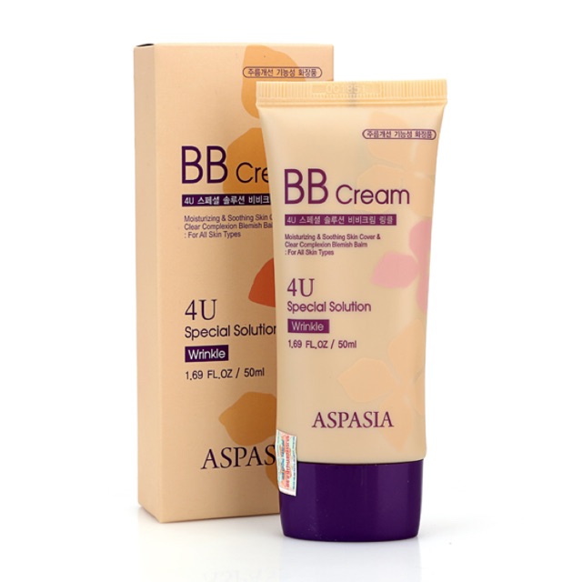 Kem Nền BB Chống Nhăn Aspasia 4U Special B.B Solution Cream Wrinkle