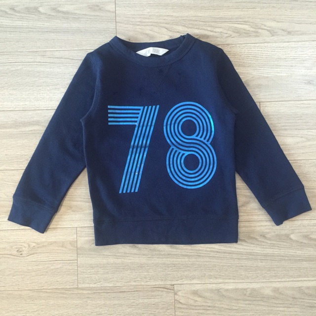 Áo nỉ chui đầu bé trai HM 78