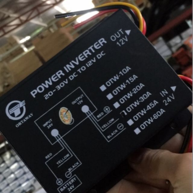 Đổi nguồn 30a 24v xuống 12v