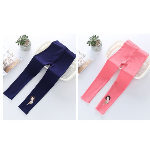 combo 2 quần leging (đen, hồng)