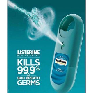 Xịt thơm miệng LISTERIN Cool Mint Pocket Mist😁