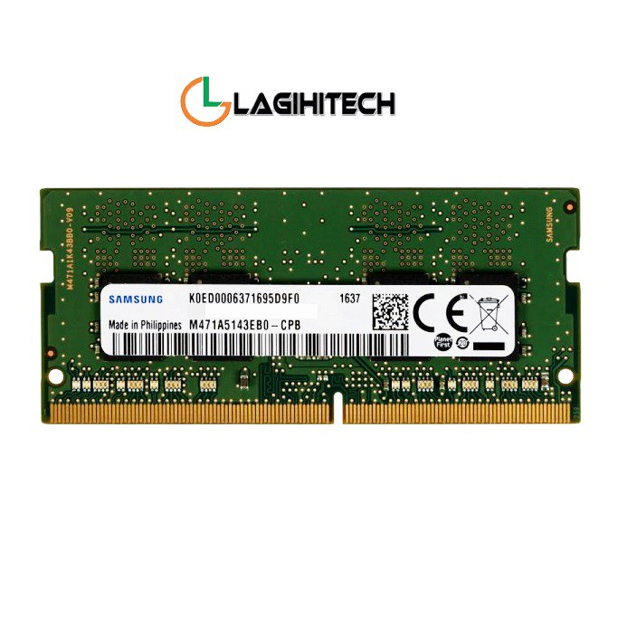 RAM Laptop Samsung DDR4 2400MHz - Chính Hãng Samsung - Bảo Hành 3 năm