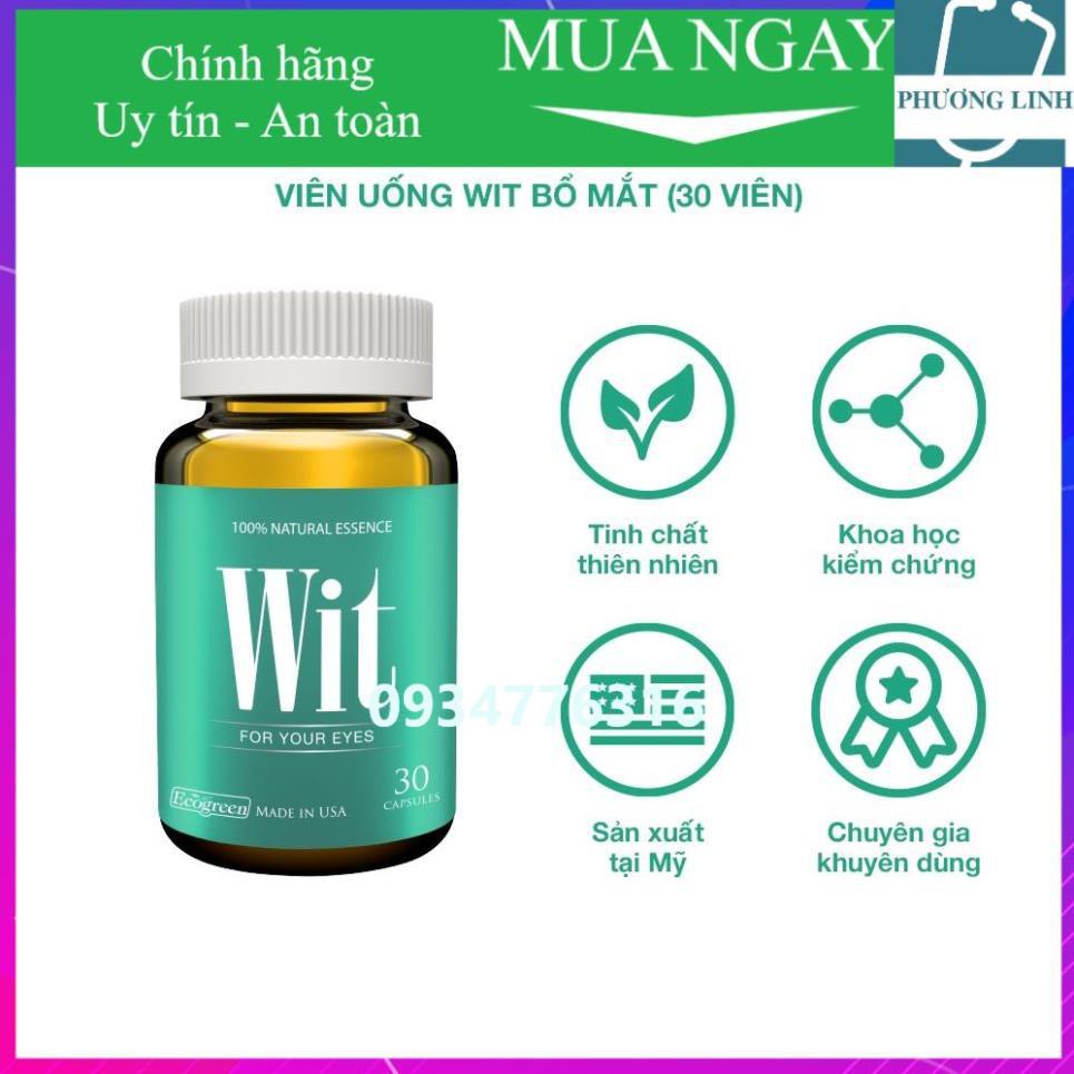 Viên uống WIT bổ mắt (30 viên)
