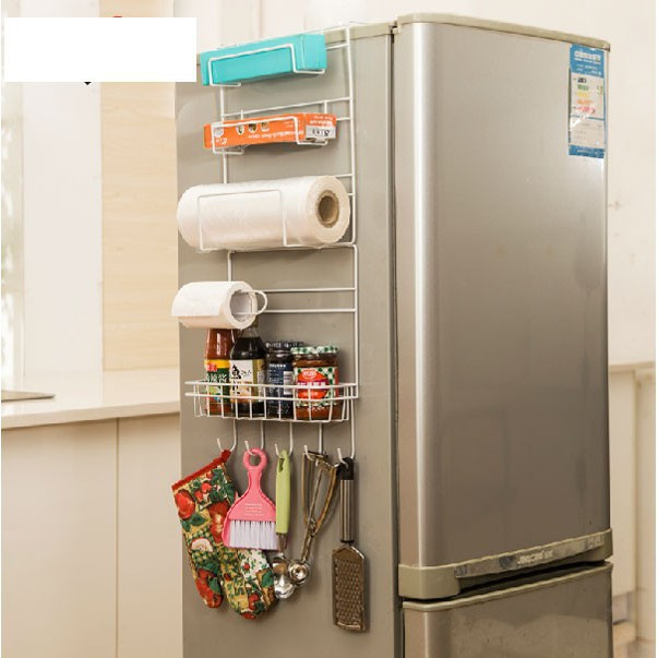 Kệ Treo Cạnh Tủ Lạnh Tiện Dụng, Đa Năng